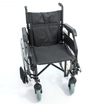 Кресло-коляска механическая FS908AQ (литые колеса), 48 см - 2